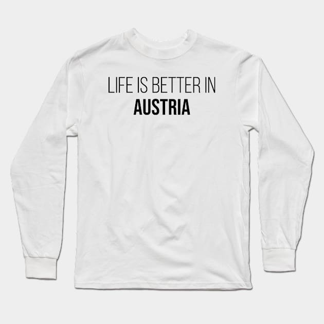 Austrian Long Sleeve T-Shirt by DKart